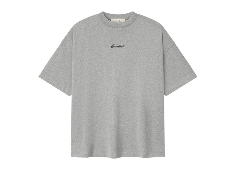 Fear of God Essentials Signature Essential T-Shirt Concrete Heather