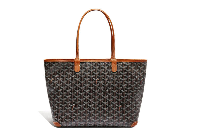 Goyard Artois PM Tote Bag Black / Tan