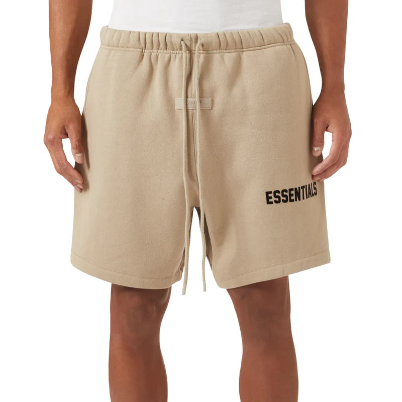 Fear of God Essentials Sweatshort Dusty Beige | Soul Gallery