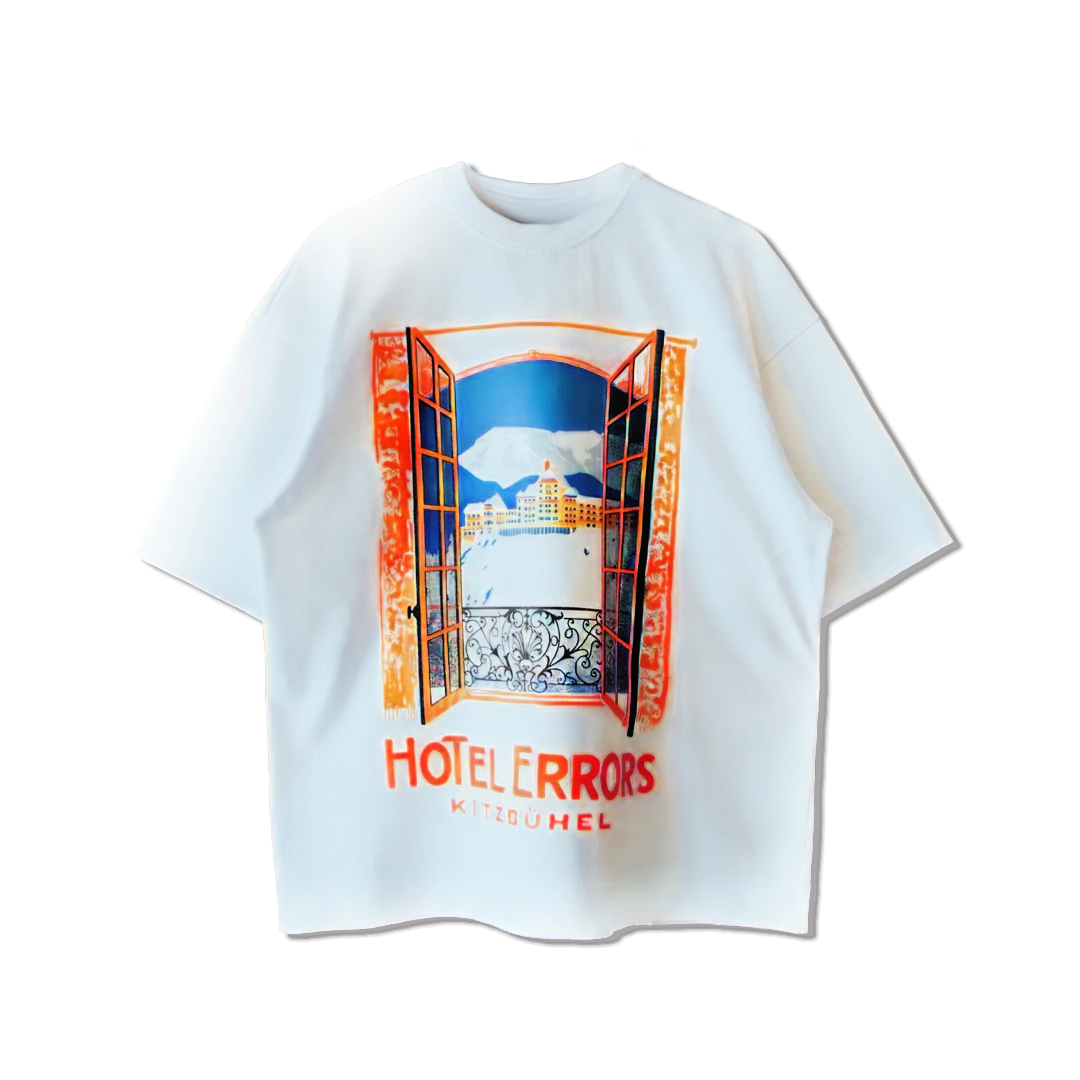 HOUSE OF ERRORS Hotel Errors Heavyweight T-Shirt Kitzbuhel White | Soul Gallery