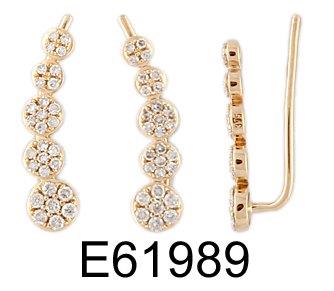 9ct Yellow Gold, Earrings 58 Round 0.27ct I-J (ECG) VS-SI