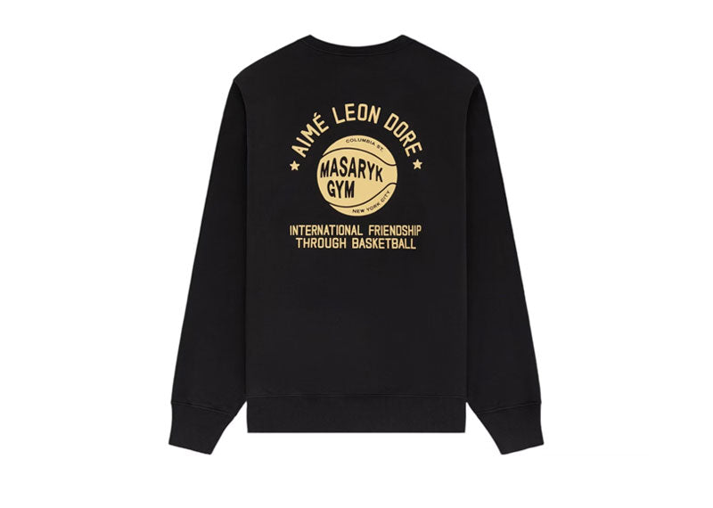 Aime Leon Dore x New Balance Sonny Crewneck Black | Soul Gallery