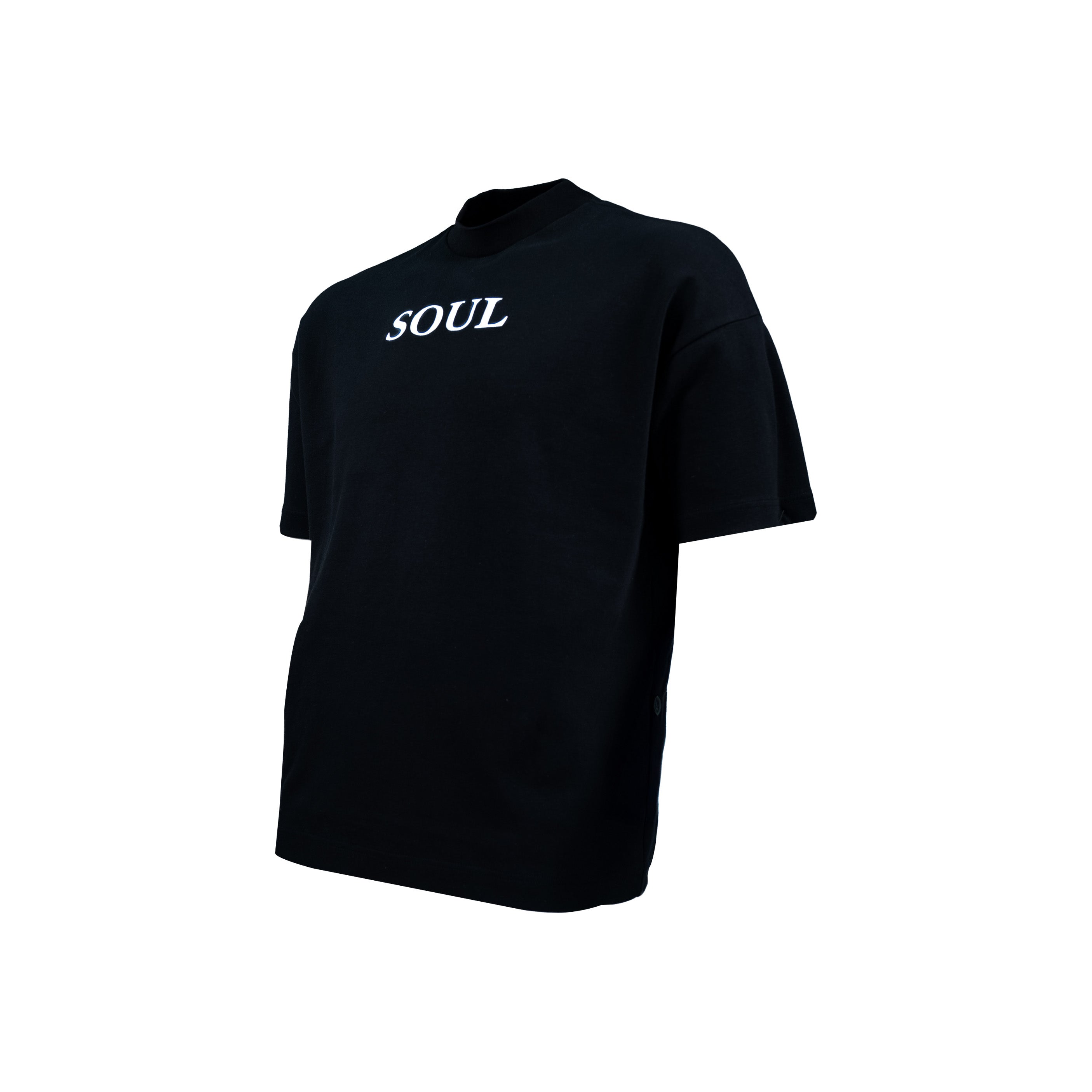 SOUL Heavy Interlock T-Shirt Black | Soul Gallery