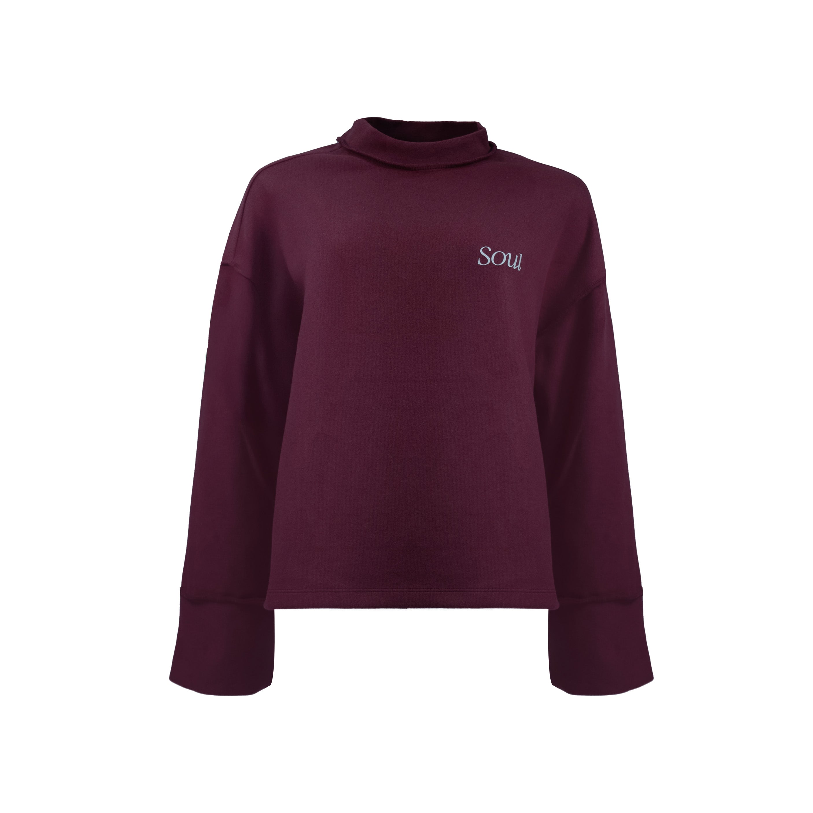 SOUL Premium Fleece Sweater Ox Blood (AW25) | Soul Gallery