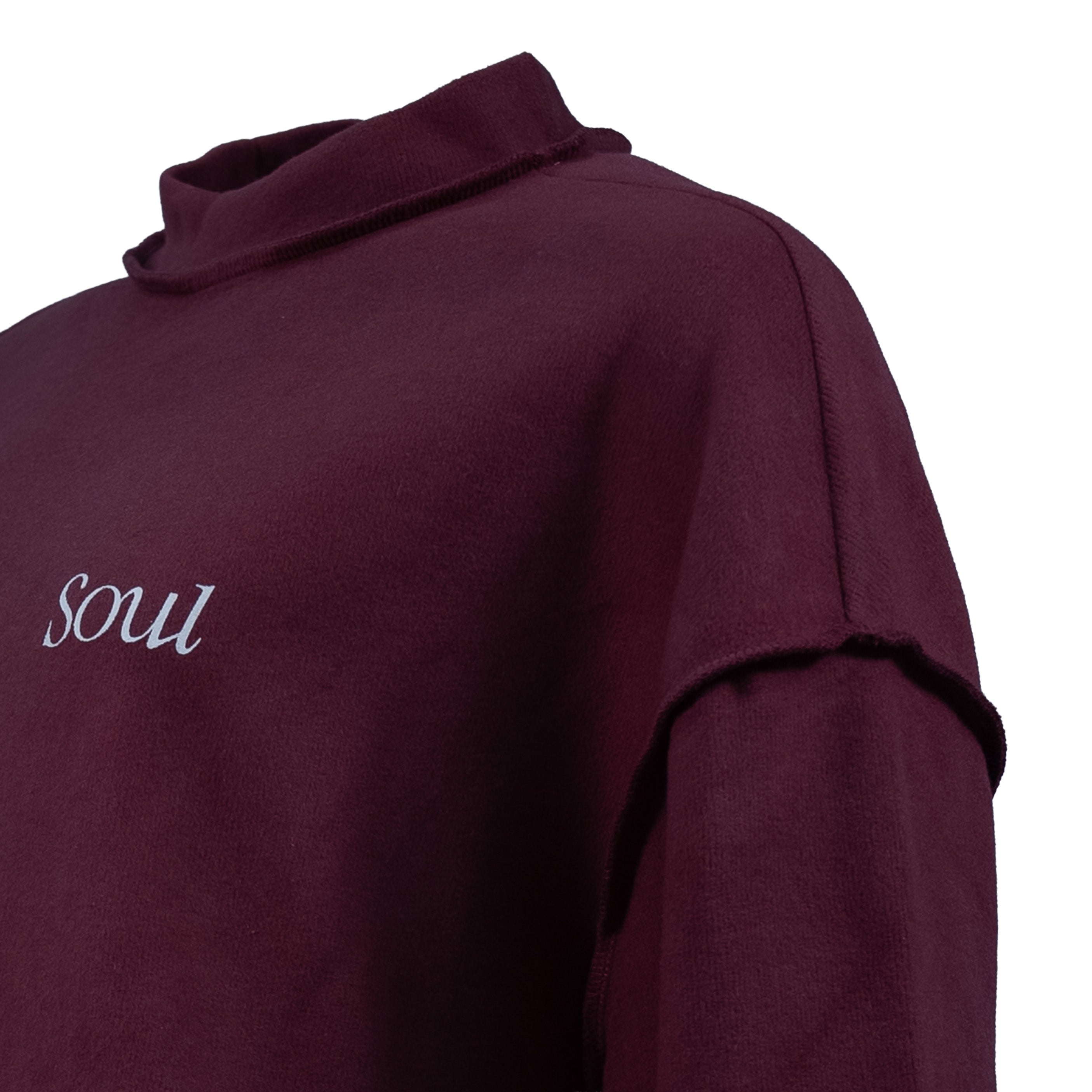 SOUL Premium Fleece Sweater Ox Blood (AW25) | Soul Gallery