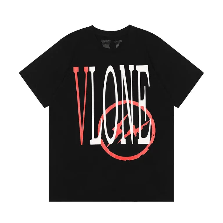 Vlone x Fragment Staple T-Shirt Black/Red | Soul Gallery