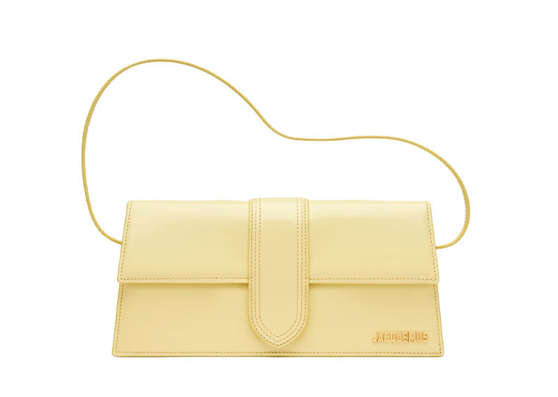 JACQUEMUS 'Le Bambino long' Bag Pale Yellow | Soul Gallery