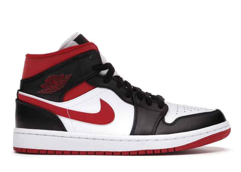 Jordan 1 Mid Gym Red Black White
