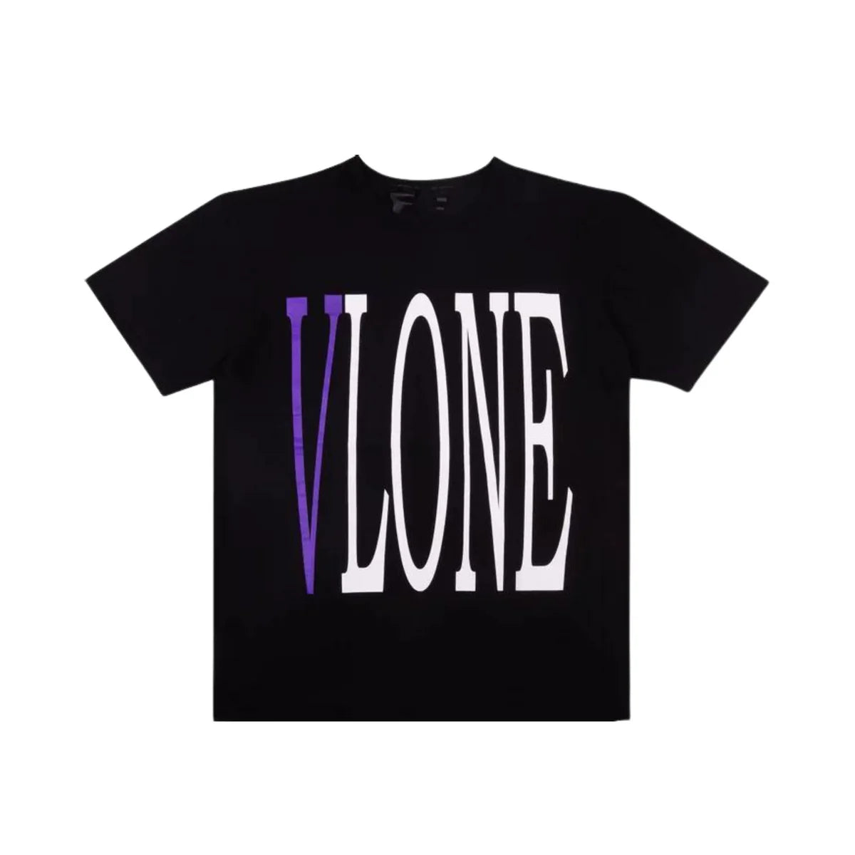 Vlone Staple T-Shirt Black/Purple | Soul Gallery