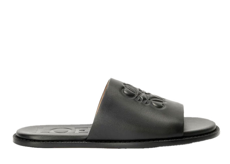 Loewe Flex Anagram Slide Black