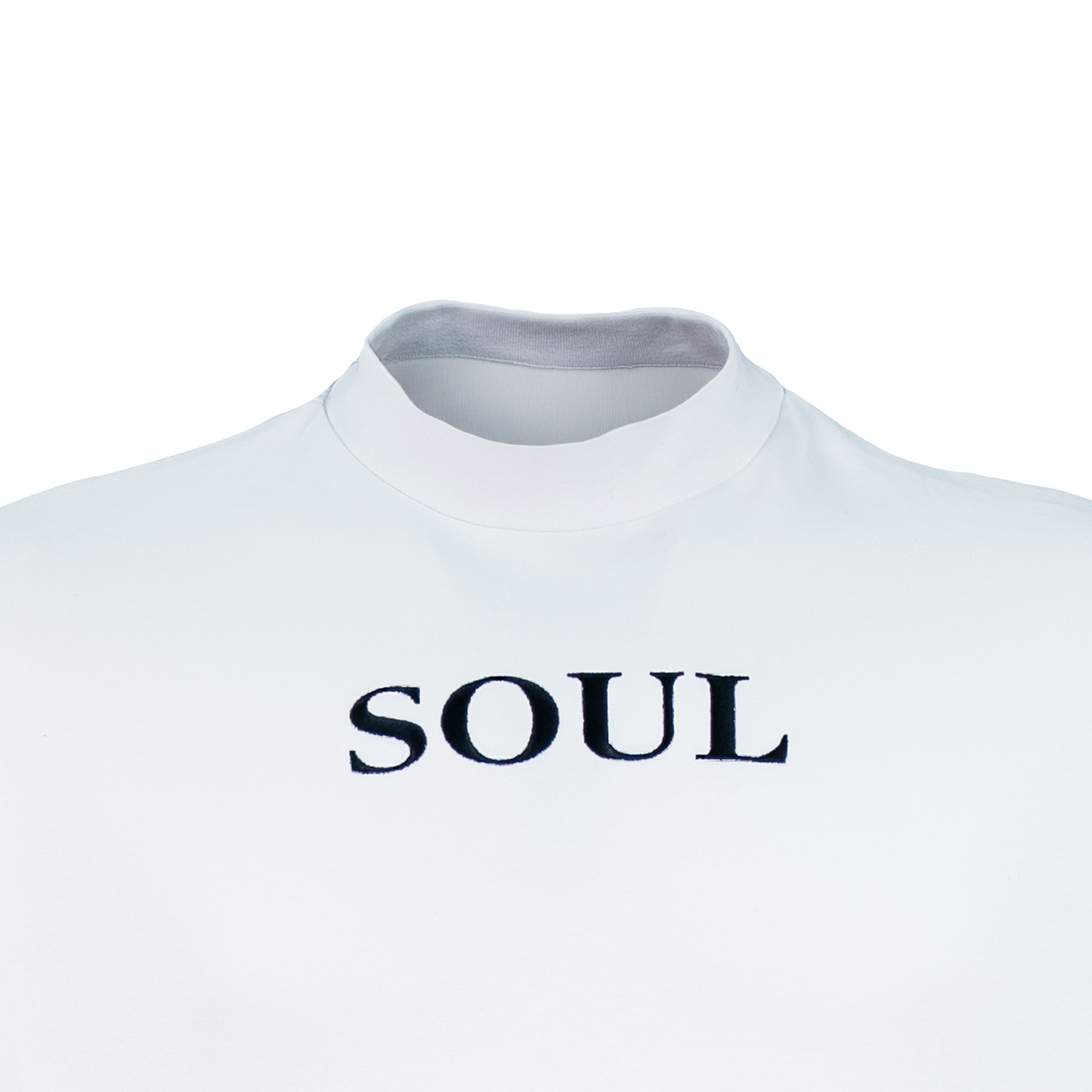SOUL Heavy Interlock T-Shirt White | Soul Gallery