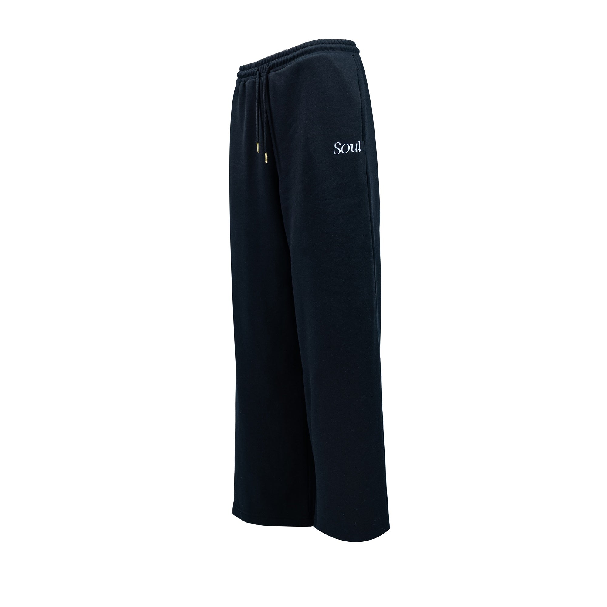 SOUL Premium Fleece Sweatpants Black (AW25) | Soul Gallery