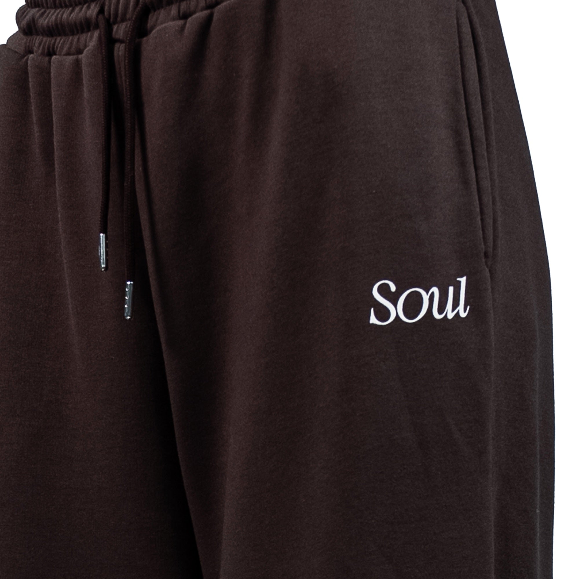 SOUL Premium Fleece Sweatpants Chocolate (AW25) | Soul Gallery