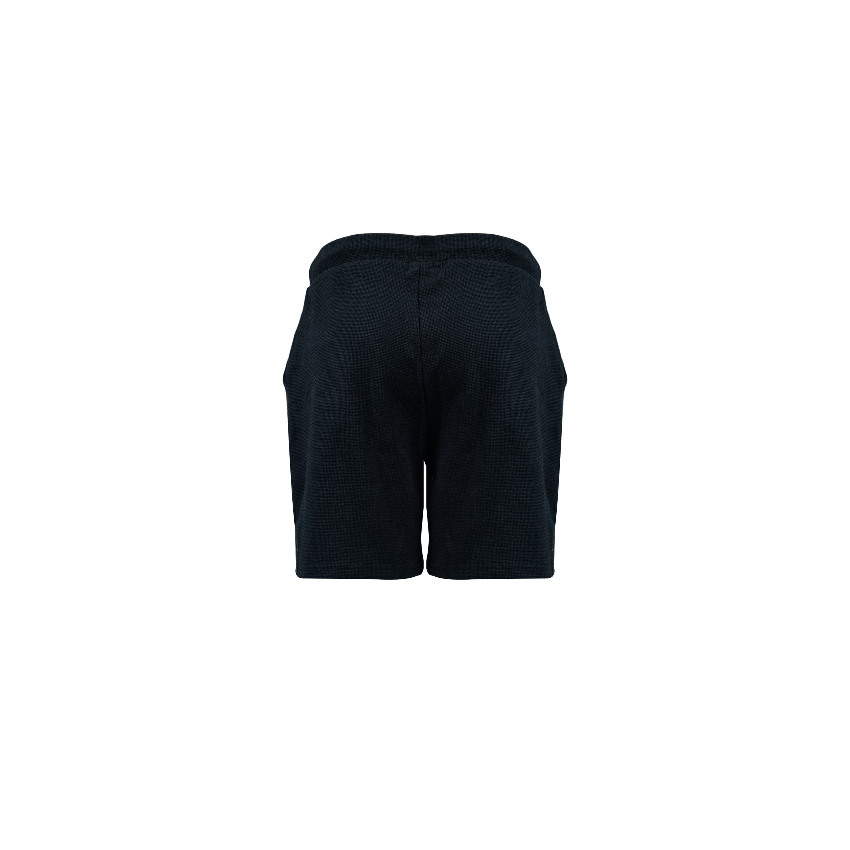 SOUL Premium Waffle Shorts Black (SS25) | Soul Gallery