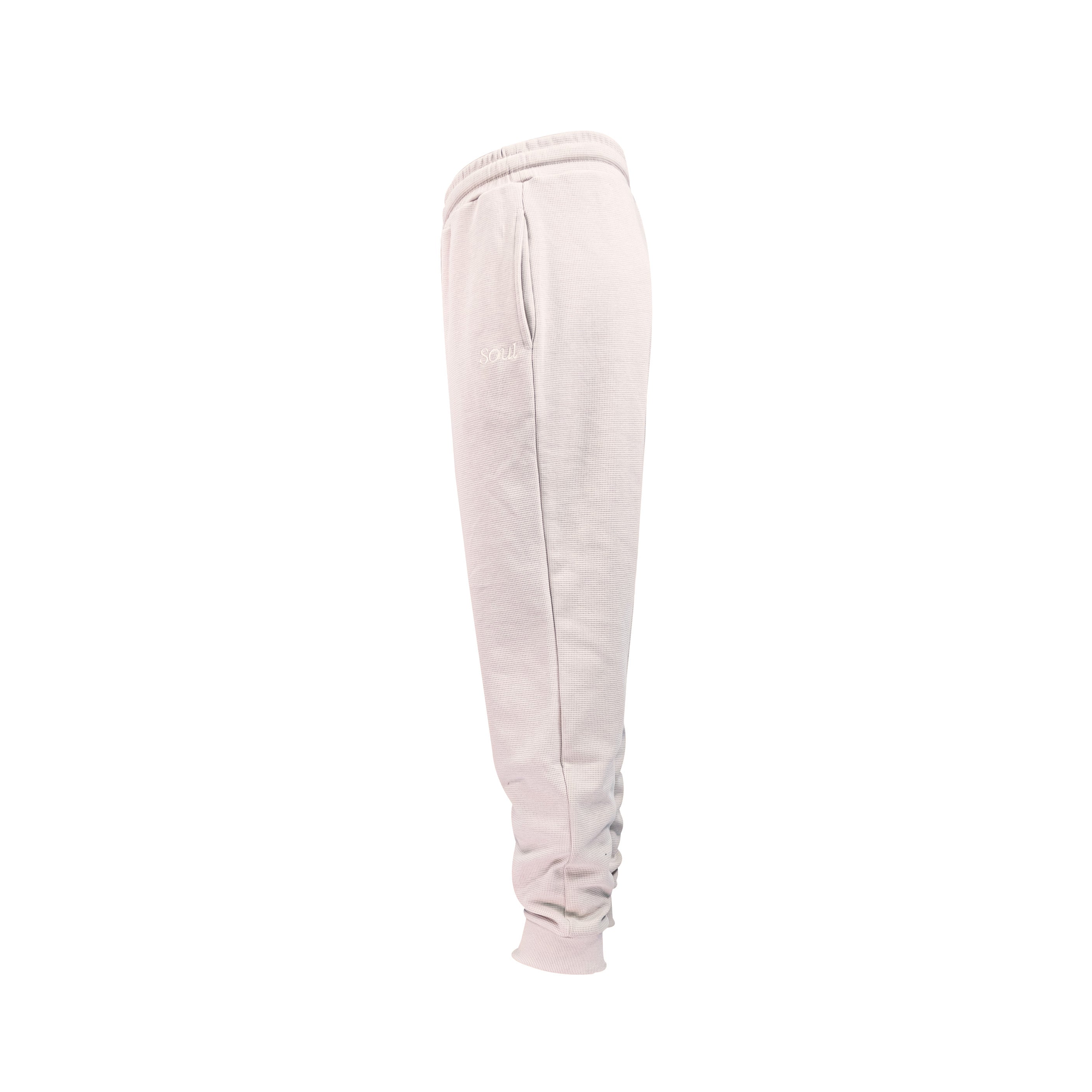 SOUL Premium Waffle Sweatpants Clouds (AW25) | Soul Gallery