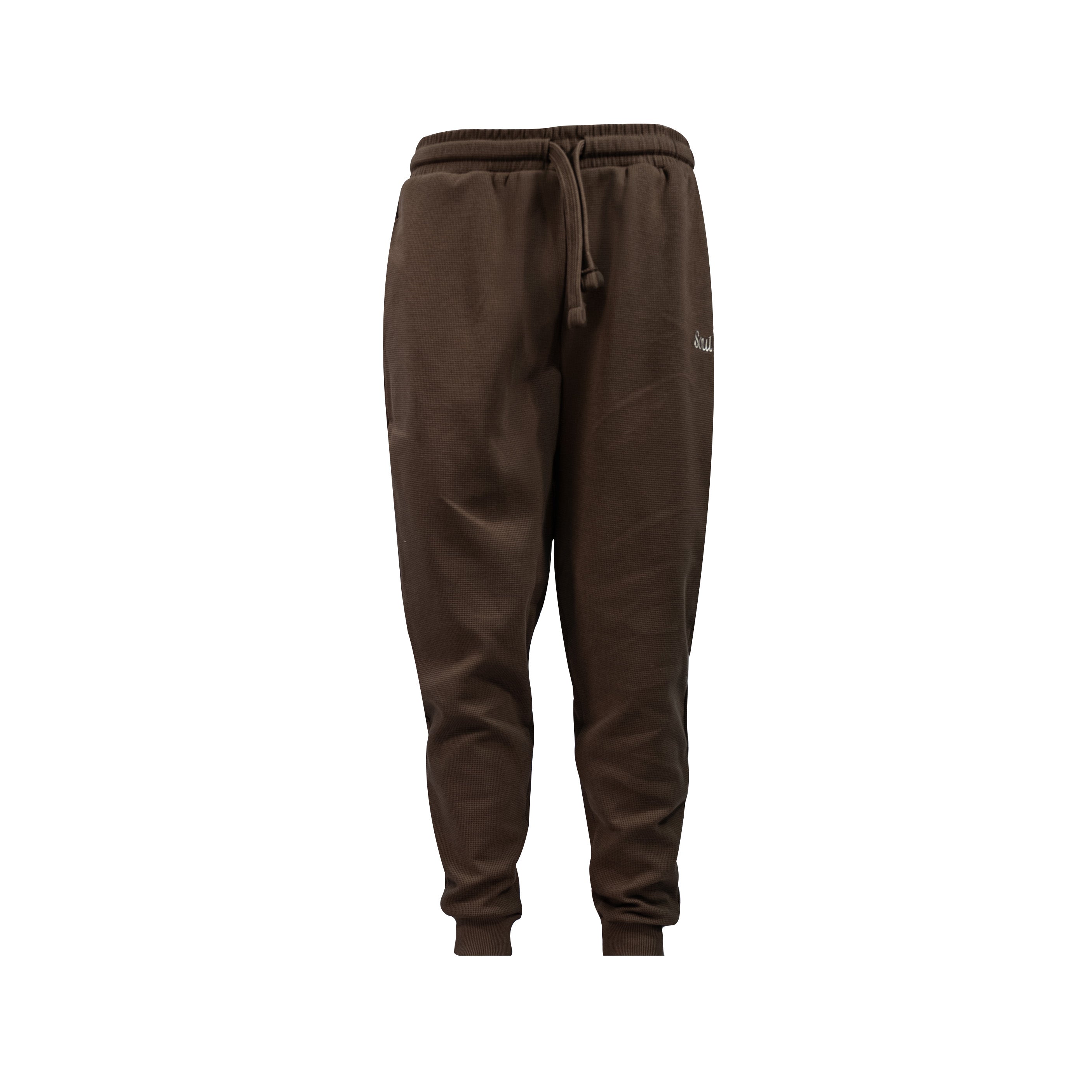 SOUL Premium Waffle Sweatpants Shitake (AW25) | Soul Gallery
