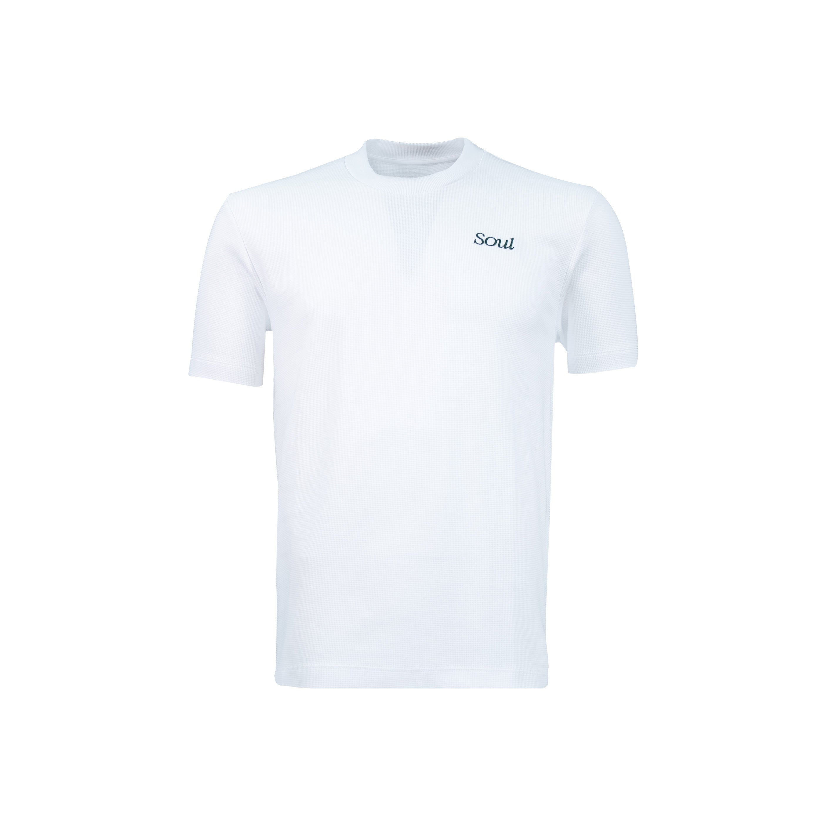 SOUL Premium Waffle T-Shirt White (SS25) | Soul Gallery