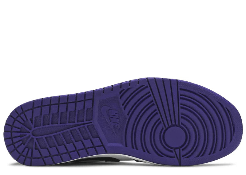 Jordan 1 Low Court Purple White | Soul Gallery