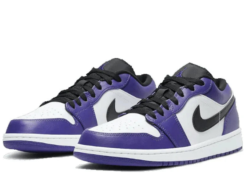 Jordan 1 Low Court Purple White | Soul Gallery