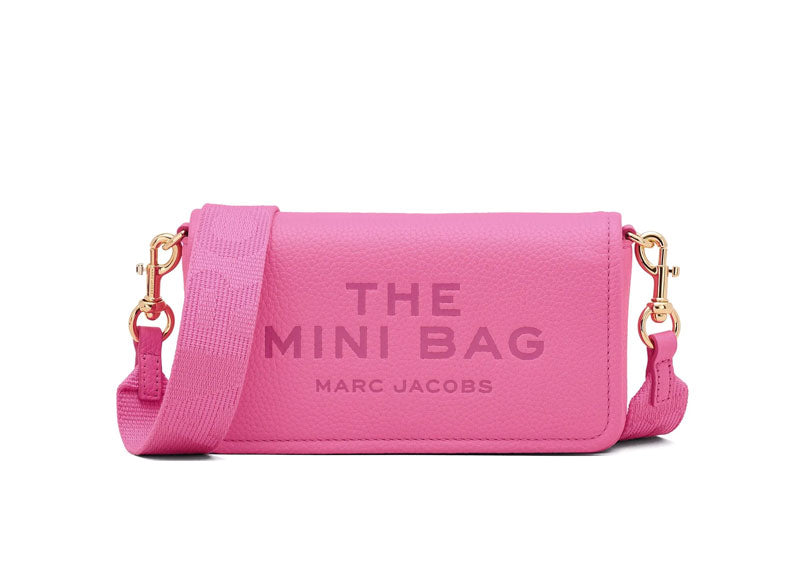 MARC JACOBS 'The Leather Mini' Bag Pink | Soul Gallery
