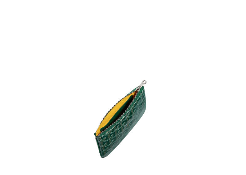 Goyard Senat Pouch Goyardine Mini Green