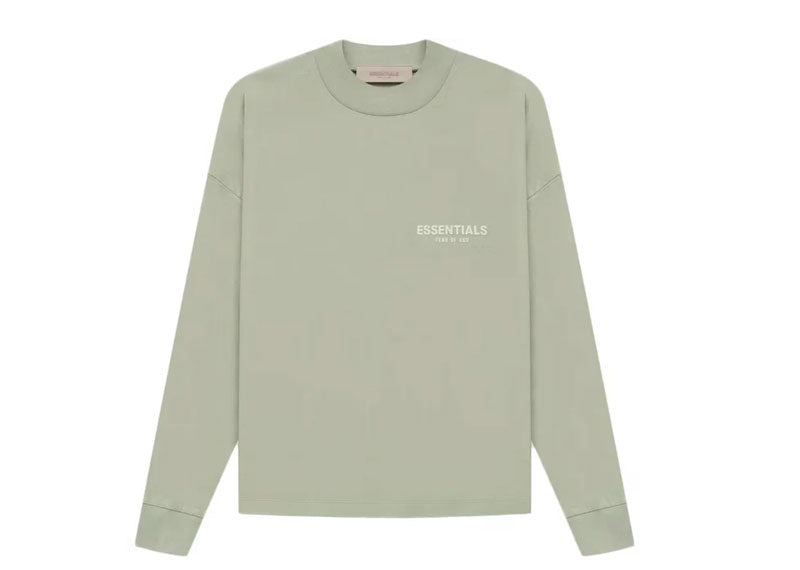 FEAR OF GOD Essentials L/S T-Shirt Seafoam