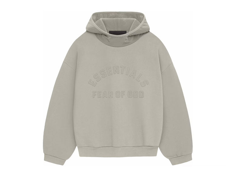 Fear of God Essentials Nylon Fleece Hoodie Seal/Seal