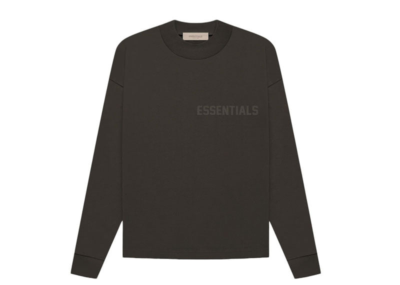 FEAR OF GOD Essentials L/S T-Shirt Off Black