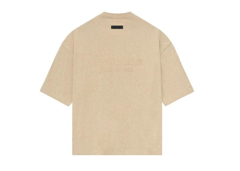 FEAR OF GOD Essentials V-Neck T-Shirt Gold Heather