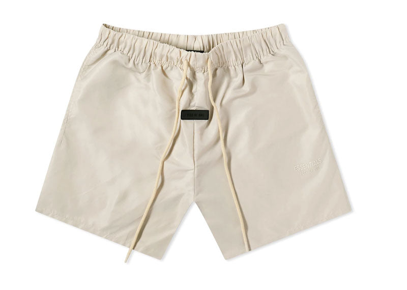 FEAR OF GOD Essentials Running Short Silver Cloud