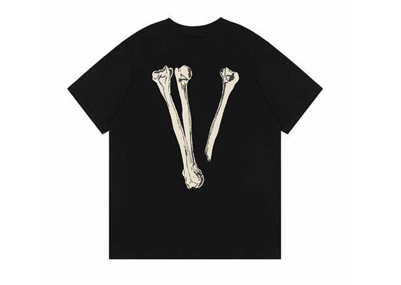 Vlone Skull & Bone T-Shirt Black