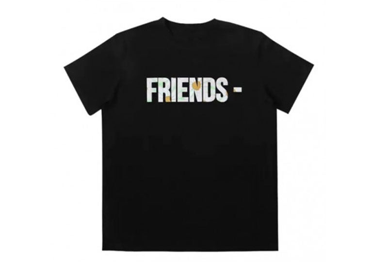 Vlone Friends Chrysanthemum T-Shirt Black