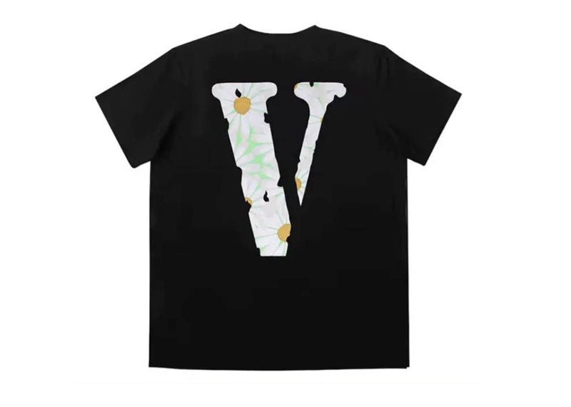 Vlone Friends Chrysanthemum T-Shirt Black