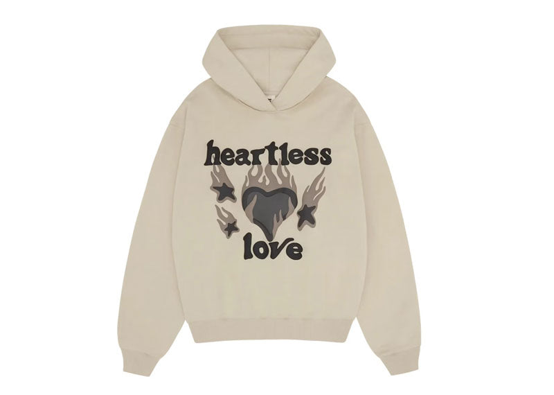 Broken Planet Heartless Love Hoodie Bone White