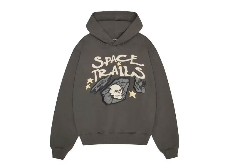 Broken Planet Market Space Trails Hoodie Beluga grey