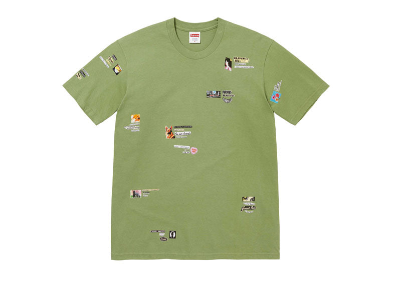 Supreme Upset T-Shirt Olive