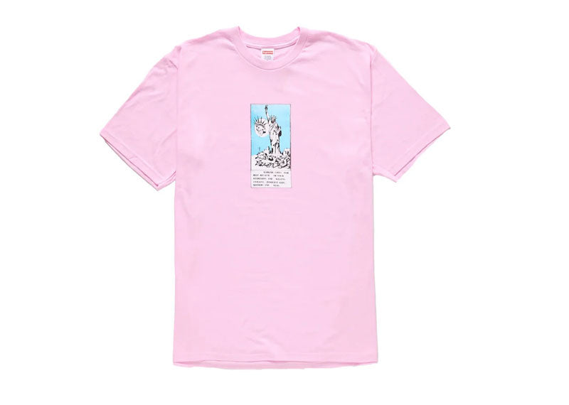 SUPREME Liberty T-Shirt Light Pink