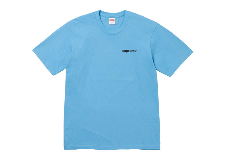 Supreme Article Fuck Money T-Shirt Blue