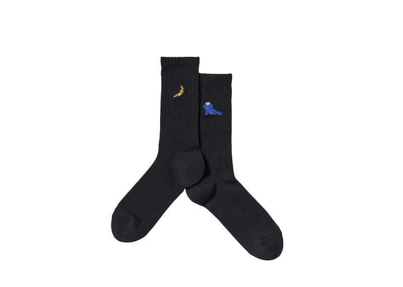 KAWS x Uniqlo Warhol Socks Black