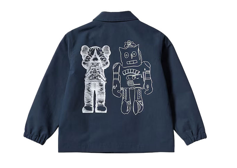 KAWS x Uniqlo Warhol Coach 476316 Jacket Navy (Asia Sizing) | Soul Gallery