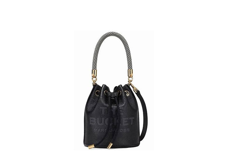 MARC JACOBS 'The Leather Mini Bucket' Bag black