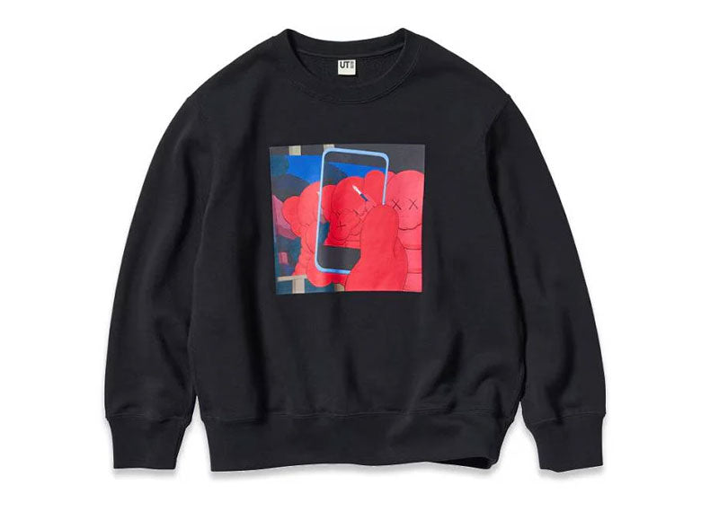 KAWS x Uniqlo Warhol Graphic Sweatshirt Black