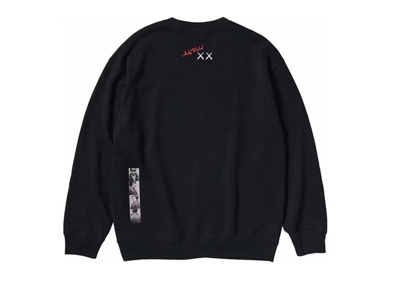 KAWS x Uniqlo Warhol Graphic Sweatshirt Black