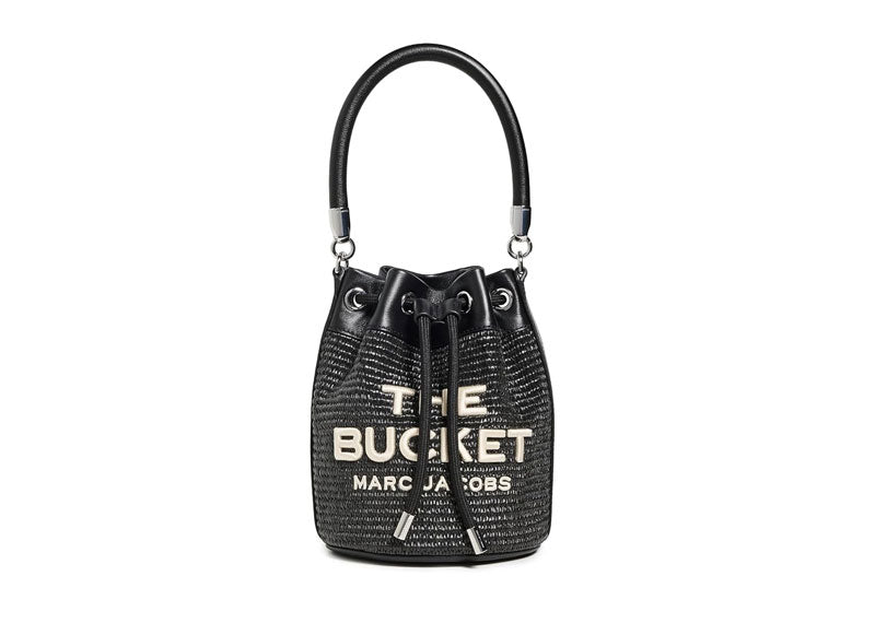 MARC JACOBS  'The Woven Bucket' Bag Black