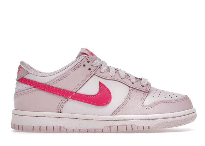 NIKE Dunk Low White Pink GS (Kids)