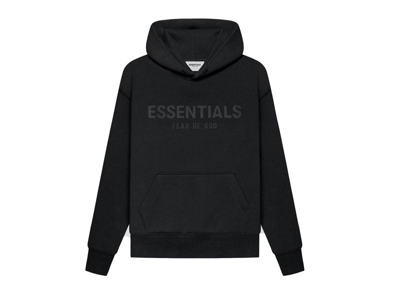 Fear of God Essentials Kids Pull-Over Hoodie Black/Stretch Limo