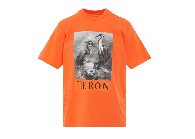 HERON PRESTON Orange Heron T-Shirt