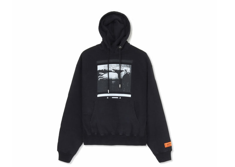 Heron Preston Misprinted Hoodie Black