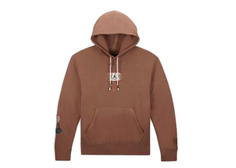 Travis Scott x Jordan Flight Graphic Hoodie Archaeo Brown (Asia Sizing)