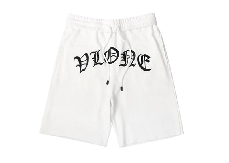 Vlone Logo Shorts White/Black